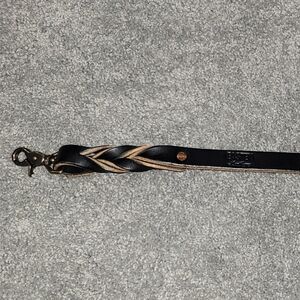 Black Easten Shorty Purse Strap.
